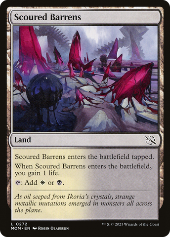 Scoured Barrens [March of the Machine] - The Mythic Store | 24h Order Processing