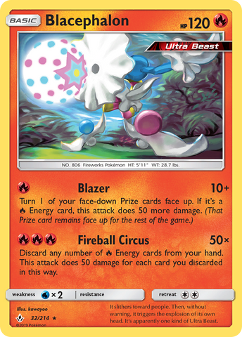 Blacephalon (32/214) [Sun & Moon: Unbroken Bonds] - The Mythic Store | 24h Order Processing