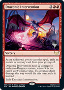 Draconic Intervention (Promo Pack) [Strixhaven: School of Mages Promos] - The Mythic Store | 24h Order Processing