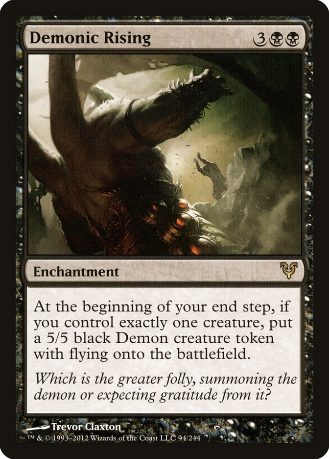 Demonic Rising [Avacyn Restored] - The Mythic Store | 24h Order Processing