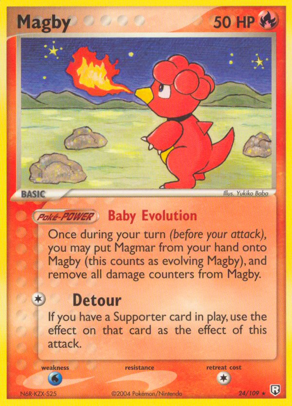 Magby (24/109) [EX: Team Rocket Returns] - The Mythic Store | 24h Order Processing