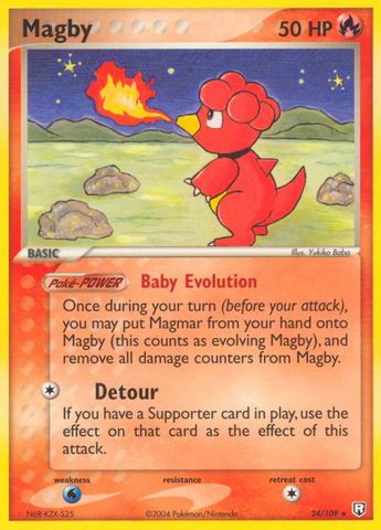 Magby (24/109) [EX: Team Rocket Returns] - The Mythic Store | 24h Order Processing