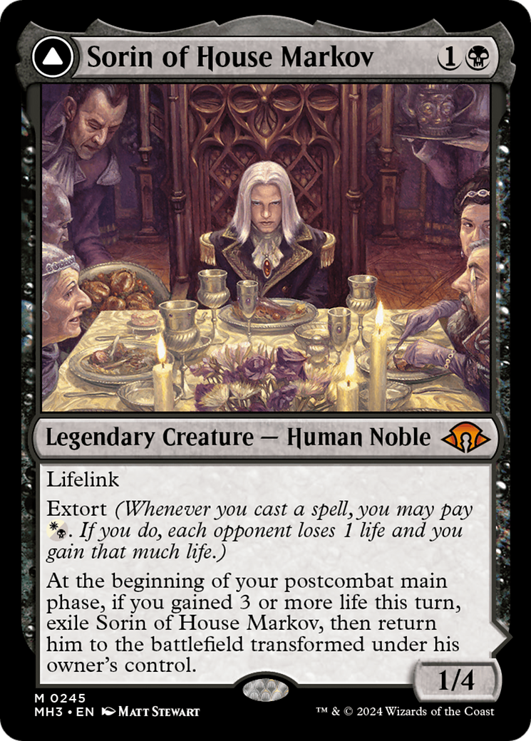 Sorin of House Markov // Sorin, Ravenous Neonate [Modern Horizons 3] - The Mythic Store | 24h Order Processing