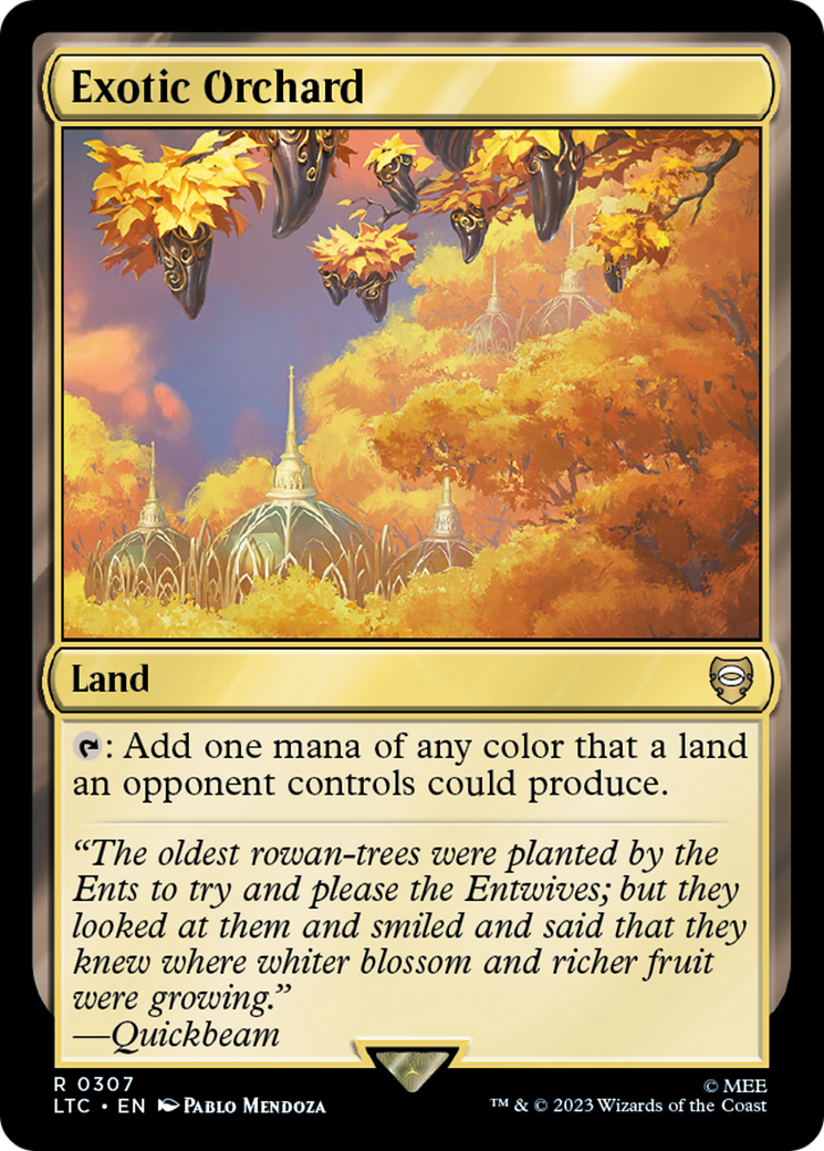 Exotic Orchard [The Lord of the Rings: Tales of Middle-Earth Commander] - The Mythic Store | 24h Order Processing
