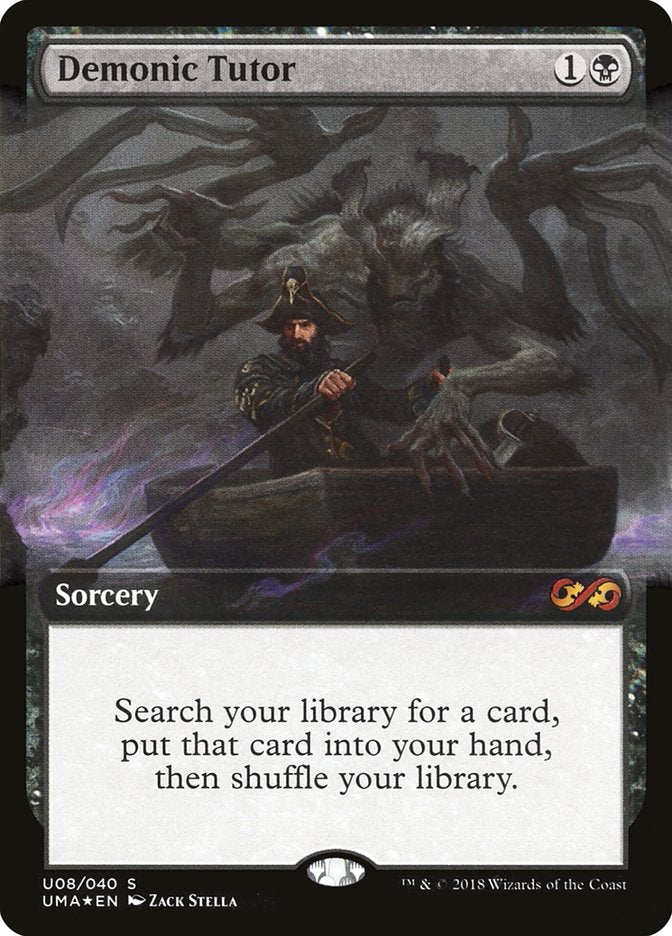 Demonic Tutor (Topper) [Ultimate Masters Box Topper] - The Mythic Store | 24h Order Processing