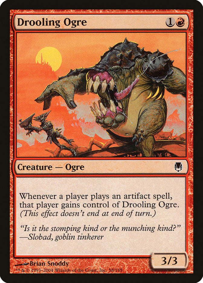 Drooling Ogre [Darksteel] - The Mythic Store | 24h Order Processing