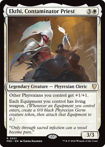 Ekthi, Contaminator Priest [Mystery Booster: Commander Edition] - The Mythic Store | 24h Order Processing