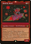 Devil K. Nevil (Showcase) (Galaxy Foil) [Unfinity] - The Mythic Store | 24h Order Processing