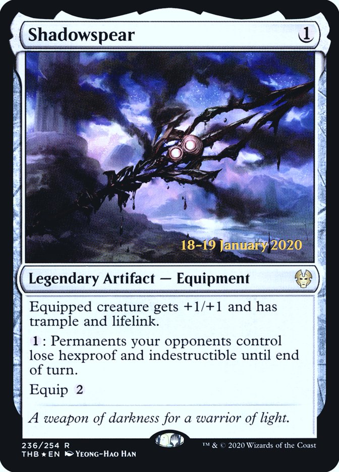 Shadowspear [Theros Beyond Death Prerelease Promos] - The Mythic Store | 24h Order Processing