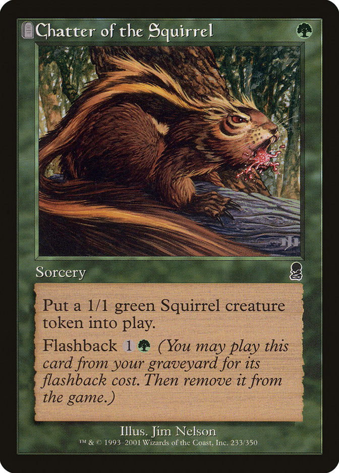 Chatter of the Squirrel [Odyssey] - The Mythic Store | 24h Order Processing