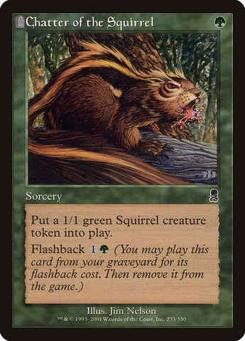 Chatter of the Squirrel [Odyssey] - The Mythic Store | 24h Order Processing