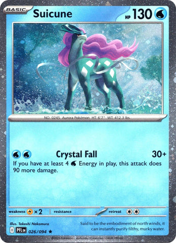 Suicune (026/094) (Cosmos Holo) [Miscellaneous Cards] - The Mythic Store | 24h Order Processing