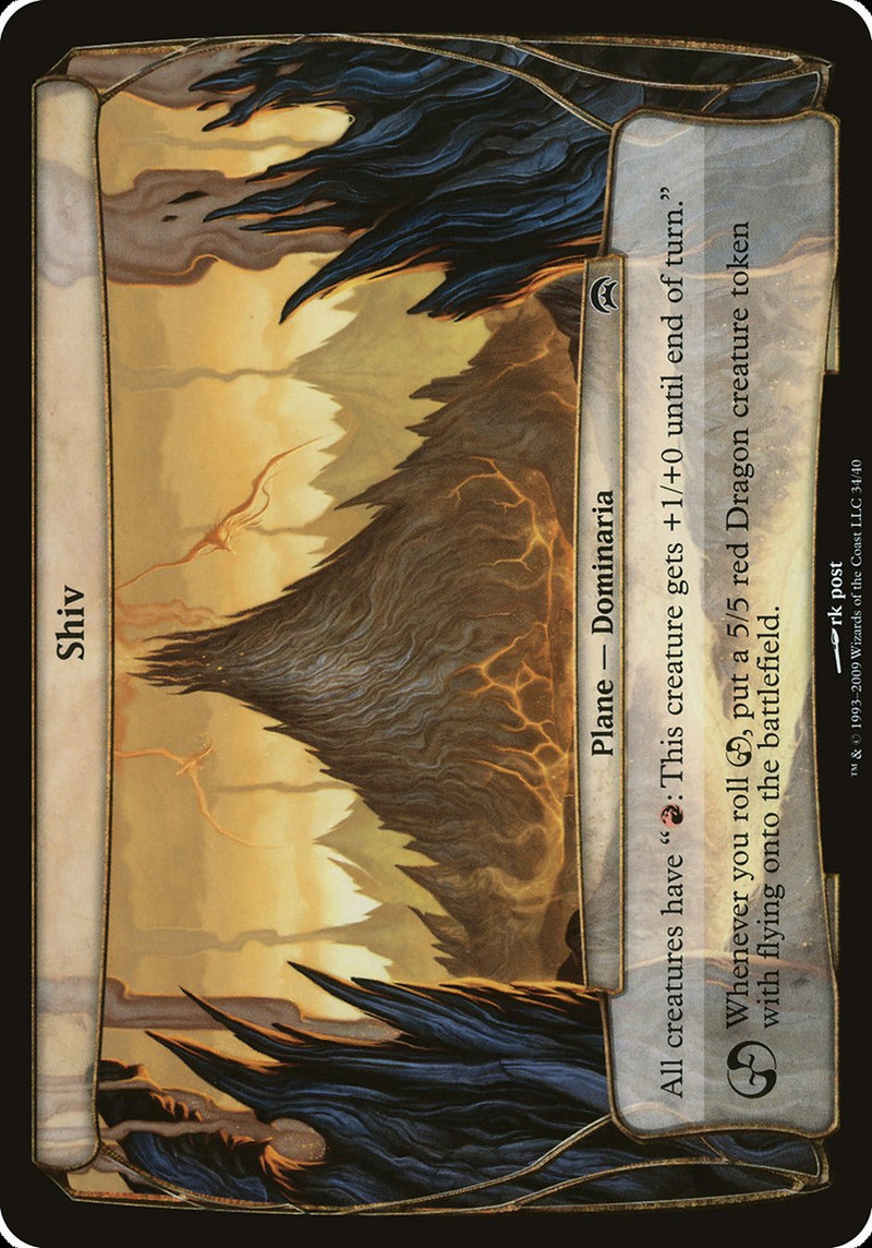 Shiv (Planes) [Planechase Planes] - The Mythic Store | 24h Order Processing