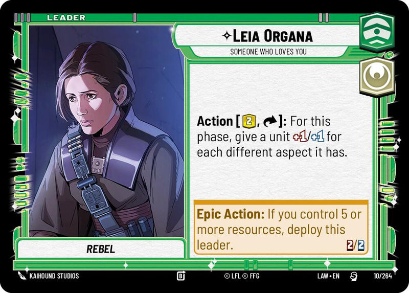 Leia Organa - Someone Who Loves You (10/264) (10/264) [A Lawless Time] - The Mythic Store | 24h Order Processing