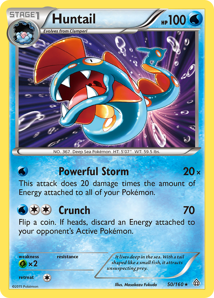 Huntail (50/160) [XY: Primal Clash] - The Mythic Store | 24h Order Processing
