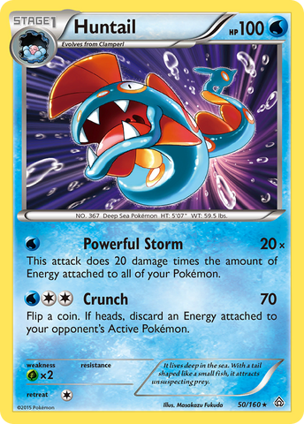 Huntail (50/160) [XY: Primal Clash] - The Mythic Store | 24h Order Processing