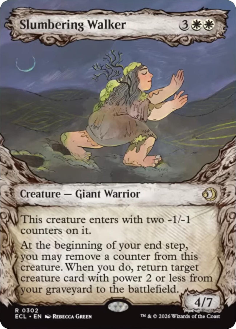 Slumbering Walker (Showcase) [Lorwyn Eclipsed] - The Mythic Store | 24h Order Processing