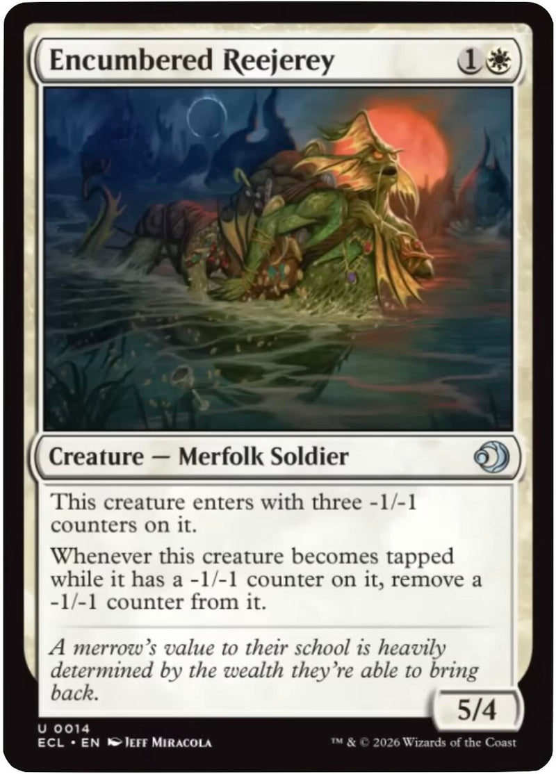 Encumbered Reejerey [Lorwyn Eclipsed] - The Mythic Store | 24h Order Processing