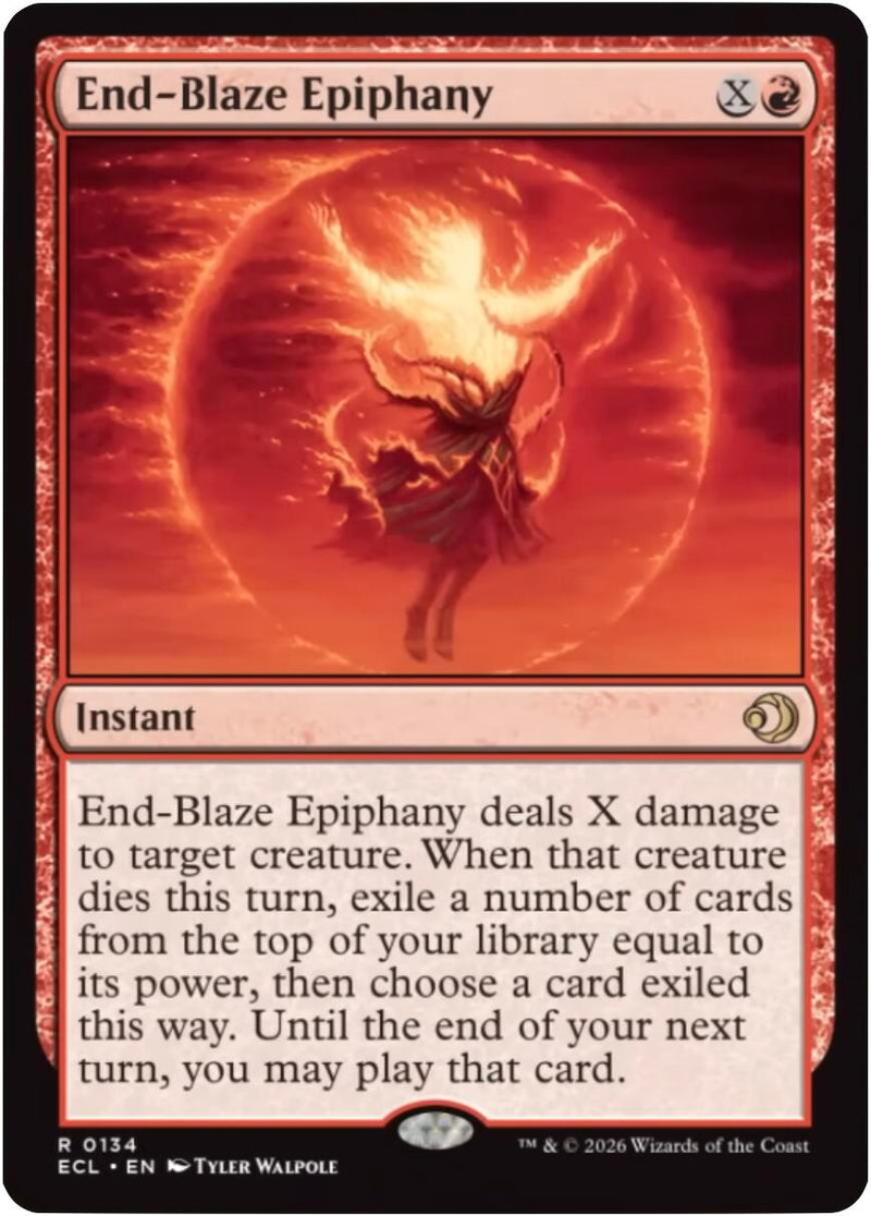 End-Blaze Epiphany [Lorwyn Eclipsed] - The Mythic Store | 24h Order Processing