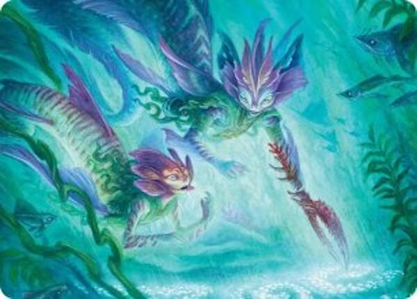 Silvergill Mentor Art Card [Lorwyn Eclipsed Art Series] - The Mythic Store | 24h Order Processing