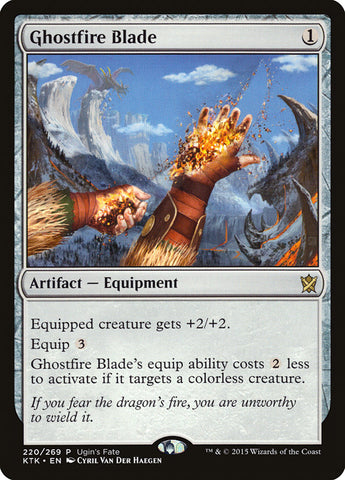 Ghostfire Blade [Ugin's Fate] - The Mythic Store | 24h Order Processing