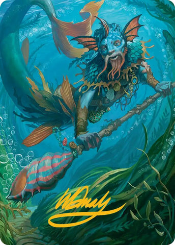 Sygg, Wanderwine Wisdom Art Card (Gold-Stamped Signature) [Lorwyn Eclipsed Art Series] - The Mythic Store | 24h Order Processing