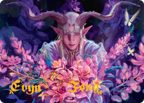 Dawnhand Eulogist Art Card (Gold-Stamped Signature) [Lorwyn Eclipsed Art Series] - The Mythic Store | 24h Order Processing