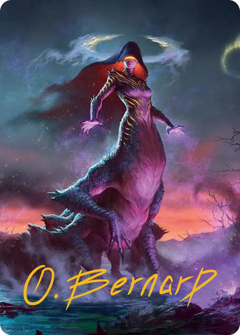 Moonshadow Art Card (Gold-Stamped Signature) [Lorwyn Eclipsed Art Series] - The Mythic Store | 24h Order Processing