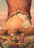 Meek Attack Art Card (Gold-Stamped Signature) [Lorwyn Eclipsed Art Series] - The Mythic Store | 24h Order Processing