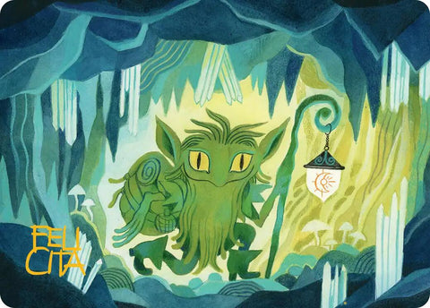 Mutable Explorer Art Card (43/54) (Gold-Stamped Signature) [Lorwyn Eclipsed Art Series] - The Mythic Store | 24h Order Processing