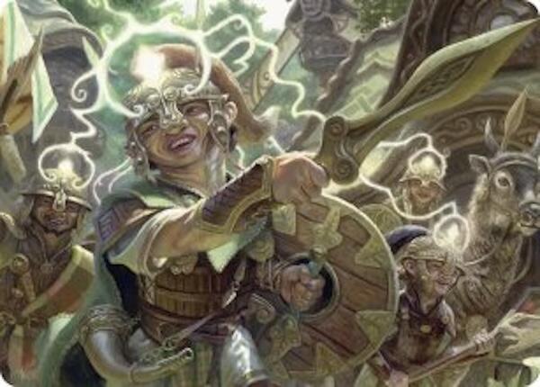 Thoughtweft Lieutenant Art Card [Lorwyn Eclipsed Art Series] - The Mythic Store | 24h Order Processing