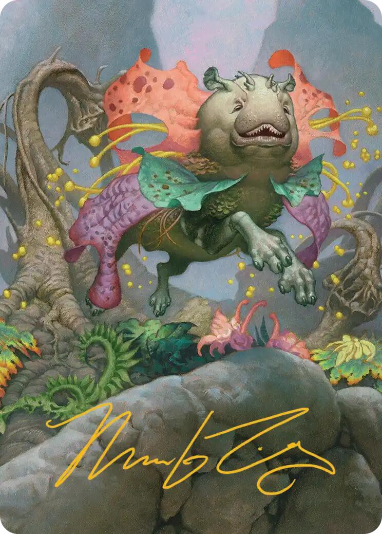 Vibrance Art Card (Gold-Stamped Signature) [Lorwyn Eclipsed Art Series] - The Mythic Store | 24h Order Processing