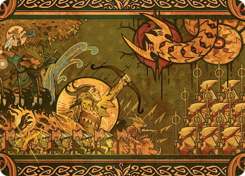 Chronicle of Victory Art Card (Gold-Stamped Signature) [Lorwyn Eclipsed Art Series] - The Mythic Store | 24h Order Processing