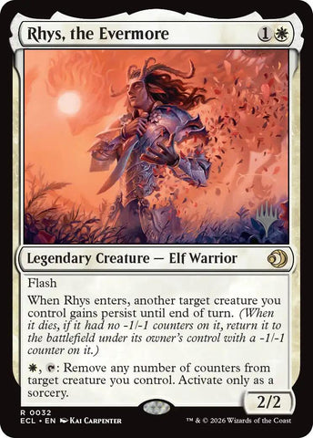 Rhys, the Evermore [Lorwyn Eclipsed Promos] - The Mythic Store | 24h Order Processing