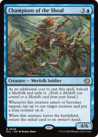 Champions of the Shoal [Lorwyn Eclipsed Promos] - The Mythic Store | 24h Order Processing