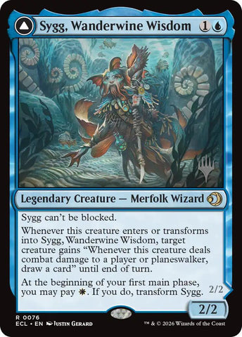Sygg, Wanderwine Wisdom [Lorwyn Eclipsed Promos] - The Mythic Store | 24h Order Processing