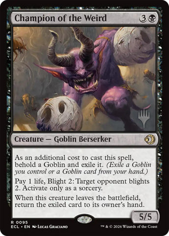 Champion of the Weird [Lorwyn Eclipsed Promos] - The Mythic Store | 24h Order Processing