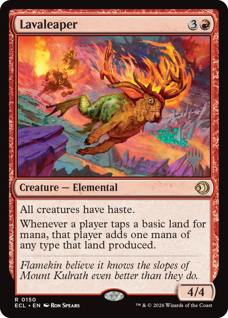 Lavaleaper [Lorwyn Eclipsed Promos] - The Mythic Store | 24h Order Processing