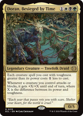 Doran, Besieged by Time [Lorwyn Eclipsed Promos] - The Mythic Store | 24h Order Processing