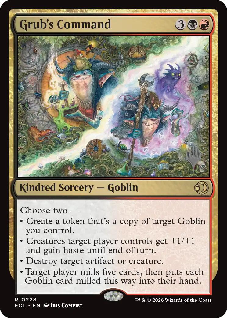 Grub's Command [Lorwyn Eclipsed Promos] - The Mythic Store | 24h Order Processing