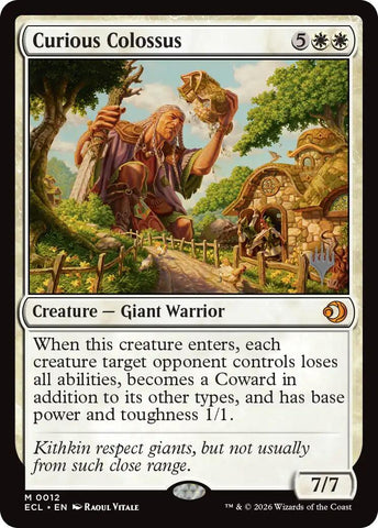 Curious Colossus [Lorwyn Eclipsed Promos] - The Mythic Store | 24h Order Processing