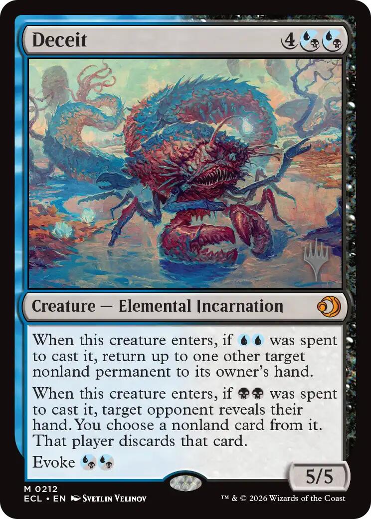 Deceit [Lorwyn Eclipsed Promos] - The Mythic Store | 24h Order Processing