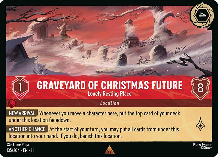 Graveyard of Christmas Future - Lonely Resting Place (135/204) [Winterspell]