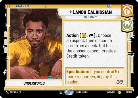 Lando Calrissian - Full Sabacc (18/264) (18/264) [A Lawless Time]