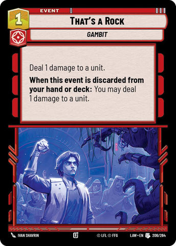 That's a Rock (208/264) (208/264) [A Lawless Time]