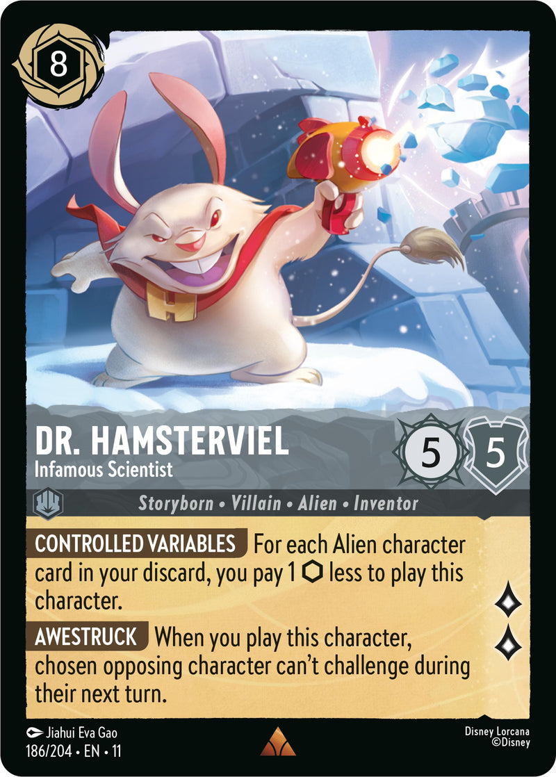 Dr. Hamsterviel - Infamous Scientist (186/204) [Winterspell]