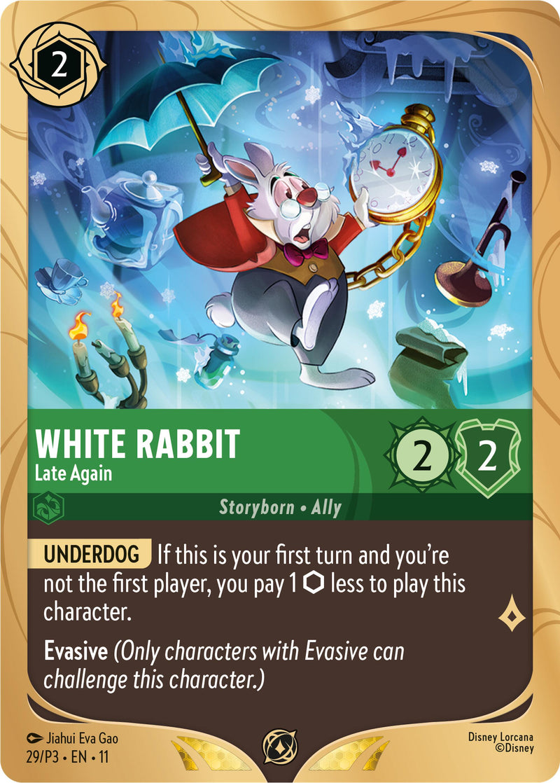 White Rabbit - Late Again (29) [Promo Cards] - The Mythic Store | 24h Order Processing