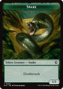 Snake // Scarecrow Double-Sided Token [Lorwyn Eclipsed Tokens] - The Mythic Store | 24h Order Processing