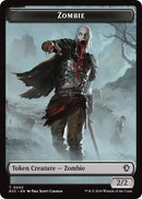 Zombie // Snake Double-Sided Token [Lorwyn Eclipsed Tokens] - The Mythic Store | 24h Order Processing