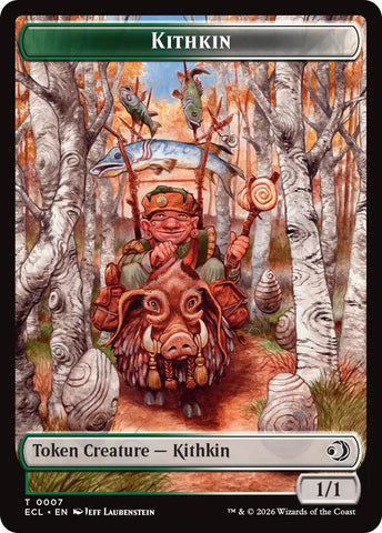 Kithkin // Treasure Double-Sided Token [Lorwyn Eclipsed Tokens] - The Mythic Store | 24h Order Processing
